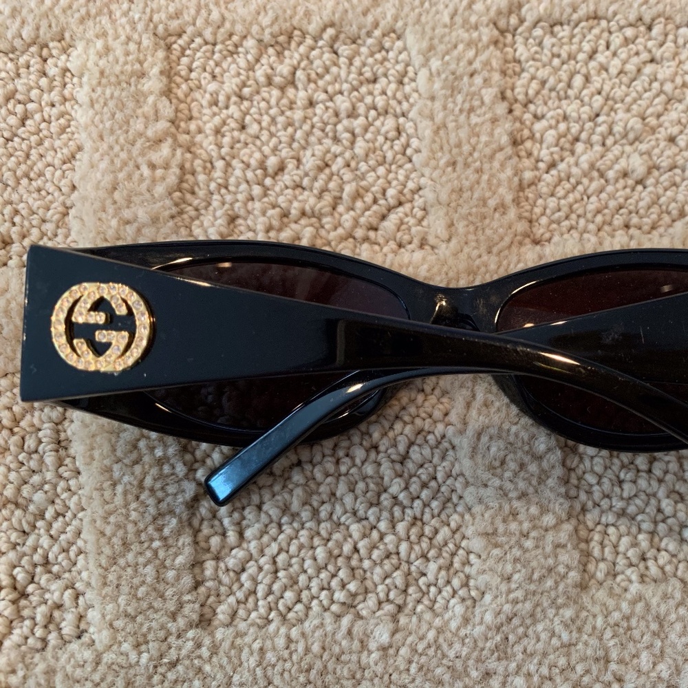 Gucci Crystal Logo Sunglasses Authentic